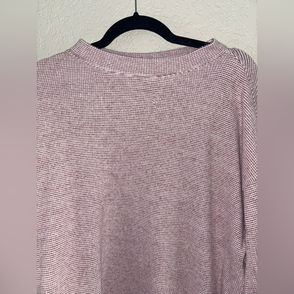 Aerie Getaway Waffle Sweatshirt🍒 - Picture 7 of 11